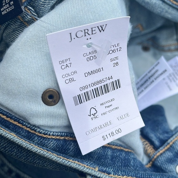 J Crew high-rise classic vintage size 28 - Picture 9 of 9